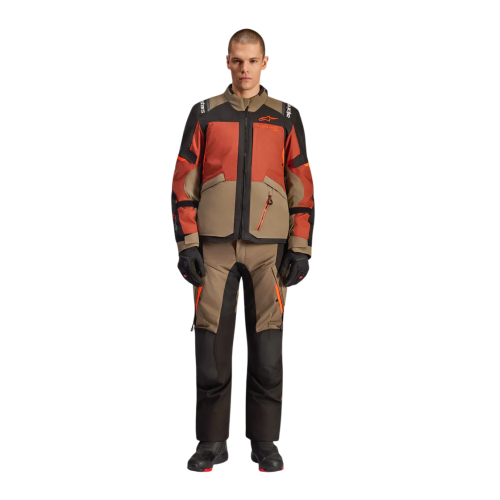 GIACCA ANDES V4 DRYSTAR  WALNUT RUST BLACK | ALPINESTARS
