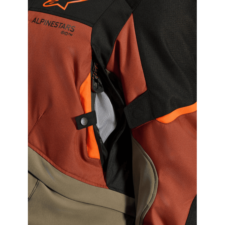GIACCA ANDES V4 DRYSTAR  WALNUT RUST BLACK | ALPINESTARS