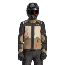 GIACCA ANDES V4 DRYSTAR  WALNUT MASTIC BLACK | ALPINESTARS