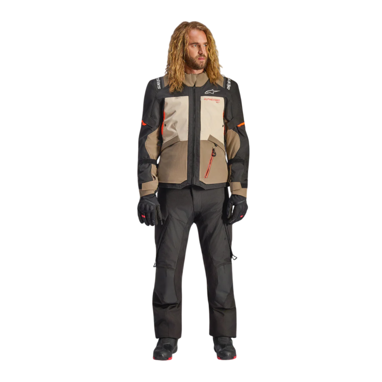 GIACCA ANDES V4 DRYSTAR  WALNUT MASTIC BLACK | ALPINESTARS