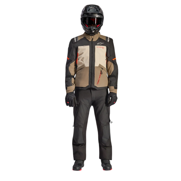 GIACCA ANDES V4 DRYSTAR  WALNUT MASTIC BLACK | ALPINESTARS