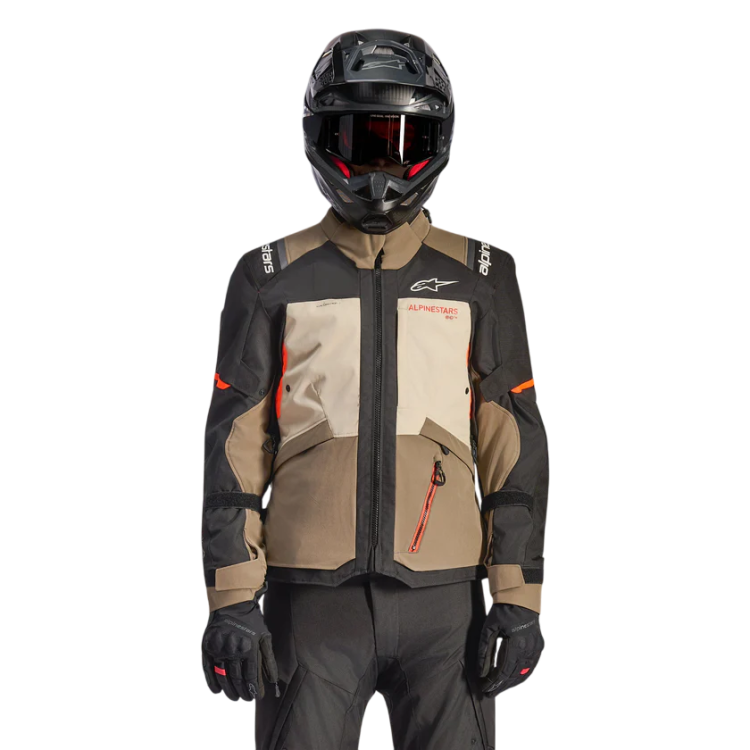GIACCA ANDES V4 DRYSTAR  WALNUT MASTIC BLACK | ALPINESTARS