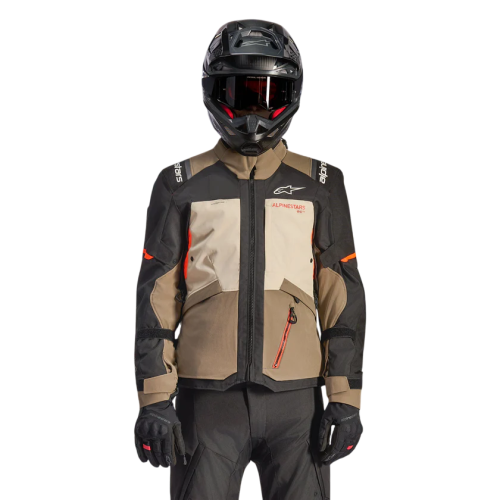 GIACCA ANDES V4 DRYSTAR  WALNUT MASTIC BLACK | ALPINESTARS