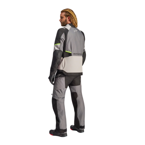 GIACCA ANDES V4 DRYSTAR  DK GRAY ICE GRAY BK YLLW FLUO | ALPINESTARS