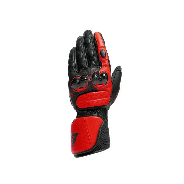 IMPETO GLOVES-B78-BLACK/LAVA-RED DAINESE