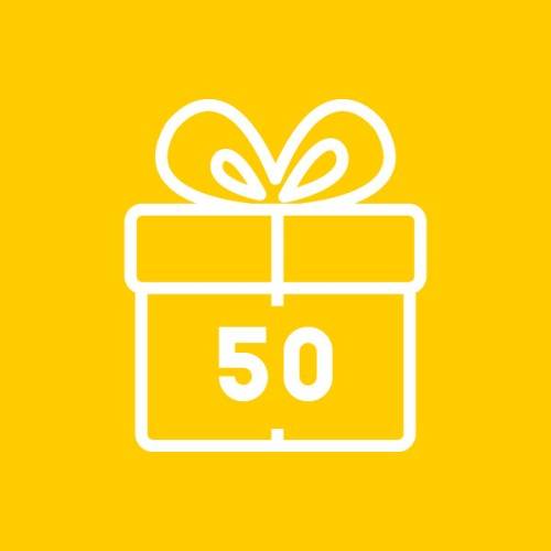 BUONO REGALO 50 EURO