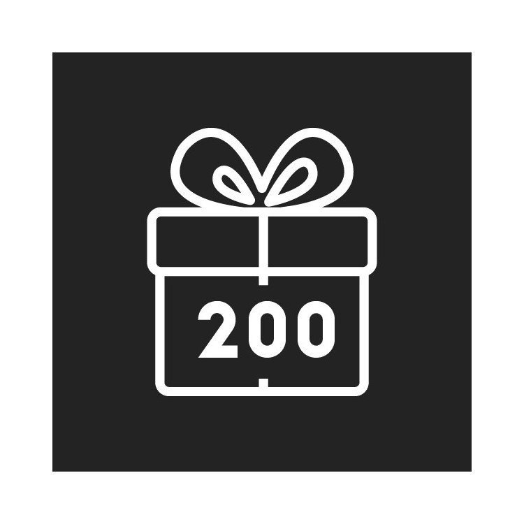 BUONO REGALO 200 EURO
