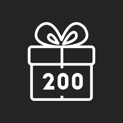 BUONO REGALO 200 EURO