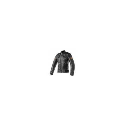 GIACCA BLACKSTONE LEATHER  NERO | CLOVER