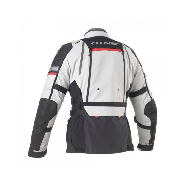 GIACCA GTS-4 LADY WP AIRBAG NERO GRIGIO | CLOVER