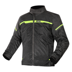 GIACCA RIVA MAN JACKET BLACK NEON YELLOW | LS2