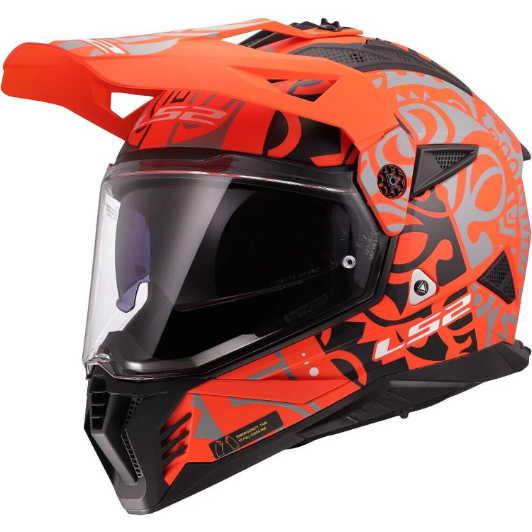 CASCO OFFROAD MX702 PIONEER II RANGI ORANGE-06 | LS2