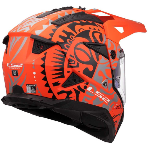 CASCO OFFROAD MX702 PIONEER II RANGI ORANGE-06 | LS2