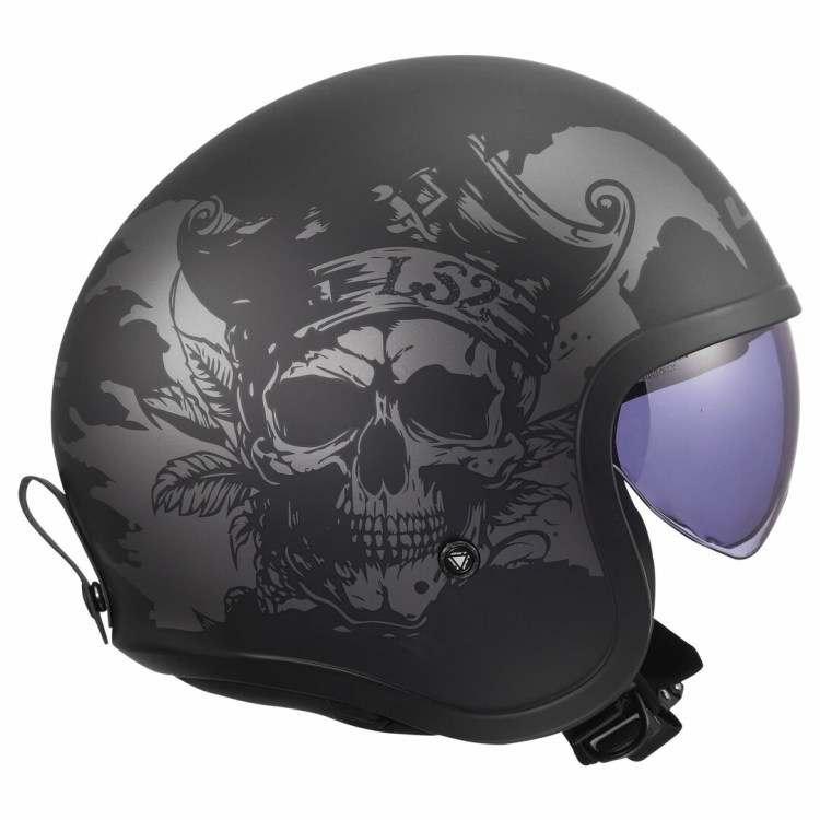 CASCO JET OF599 SPITFIRE II WILLY BLACK GREY-06 | LS2