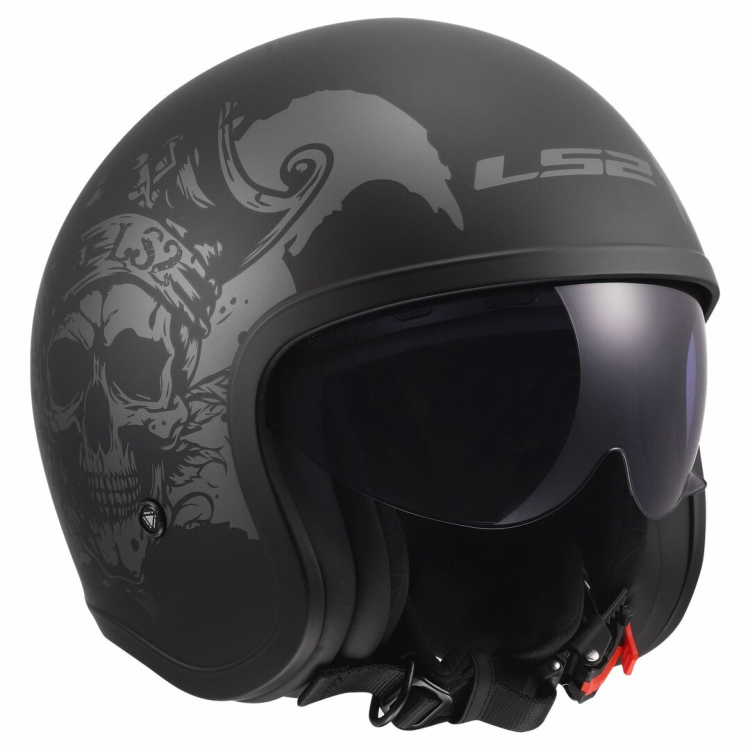 CASCO JET OF599 SPITFIRE II WILLY BLACK GREY-06 | LS2