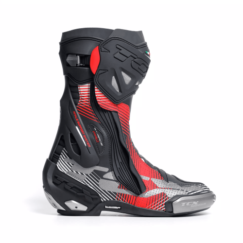 STIVALI RT-RACE PRO AIR BLACK/RED/WHITE | TCX BOOTS