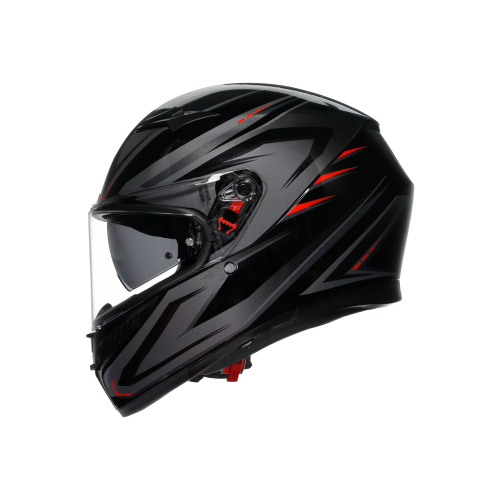 CASCO K3 AGV E2206 MPLK SYTH BLACK/RED