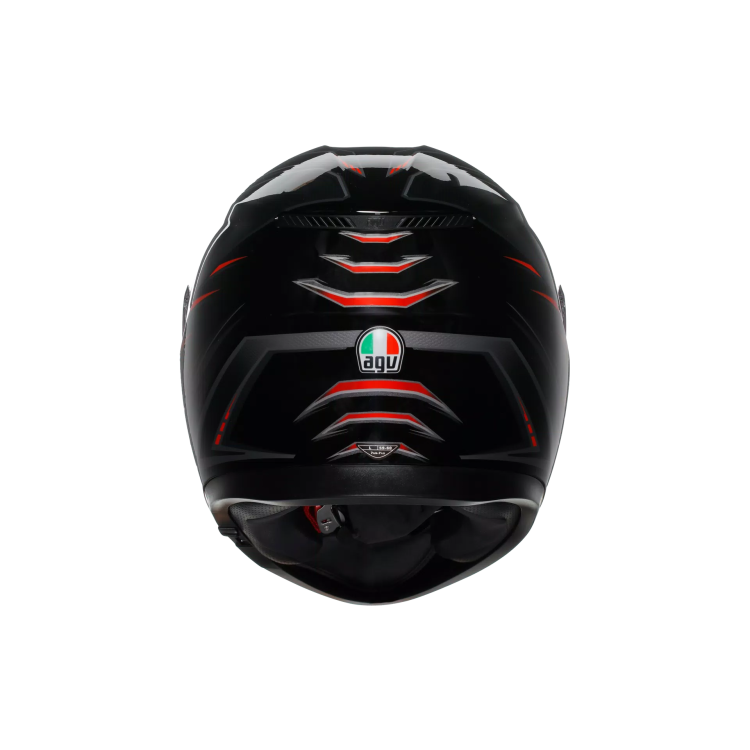 CASCO K3 AGV E2206 MPLK SYTH BLACK/RED