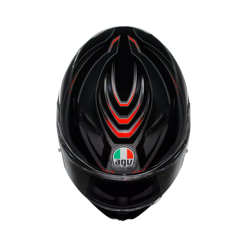 CASCO K3 AGV E2206 MPLK SYTH BLACK/RED