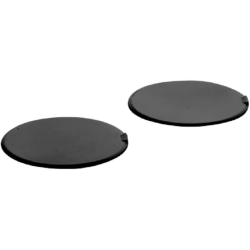 AGV PAINTED SCREW COVERS ORBYT BLACK GLOSSY