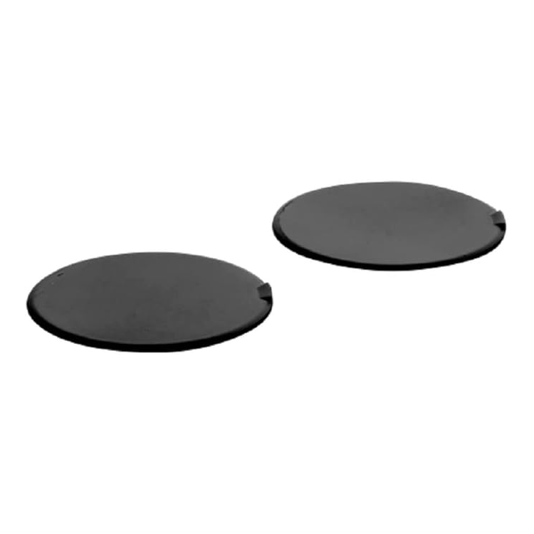 AGV PAINTED SCREW COVERS ORBYT BLACK GLOSSY