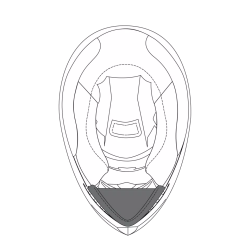 AGV WIND PROTECTOR K3 SV (XS-S-MS) NEUTRAL