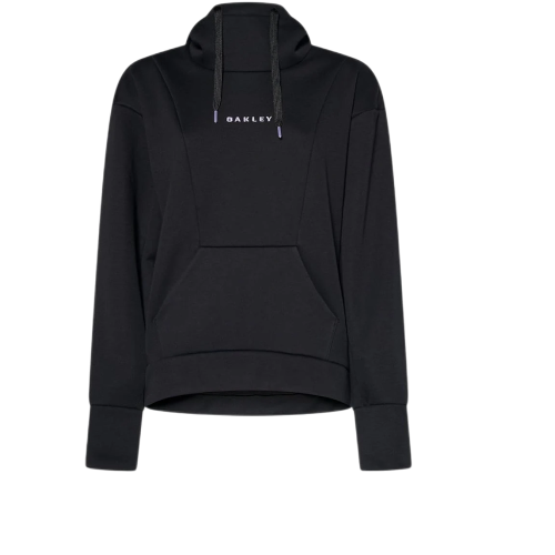OAKLEY ROSY RC FLEECE HOODIE BLACKOUT