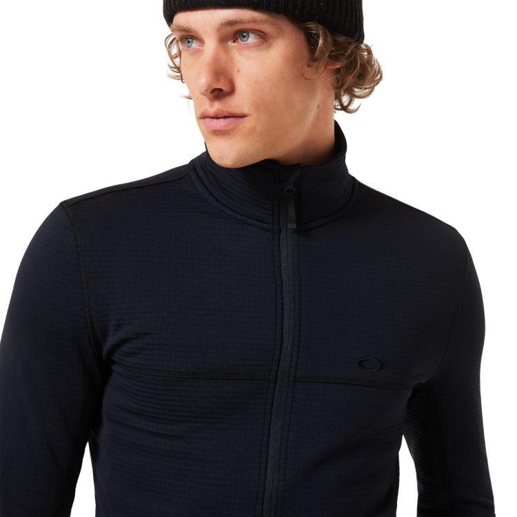 OAKLEY CANOPY FULL ZIP SWEATSHIRT BLACKOUT