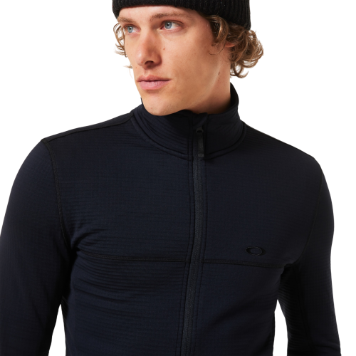OAKLEY CANOPY FULL ZIP SWEATSHIRT BLACKOUT