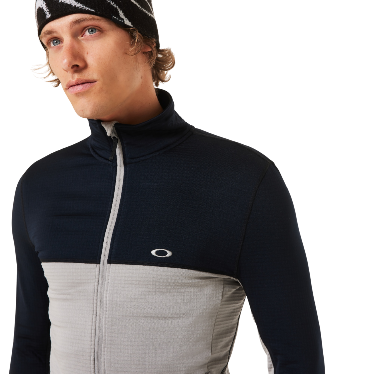 OAKLEY CANOPY FULL ZIP SWEATSHIRT CEMENT