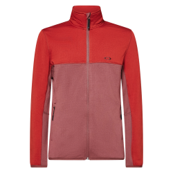 OAKLEY CANOPY FULL ZIP SWEATSHIRT FLAME RED
