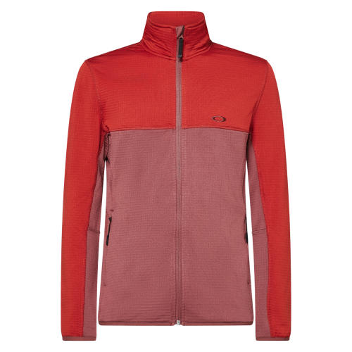 OAKLEY CANOPY FULL ZIP SWEATSHIRT FLAME RED
