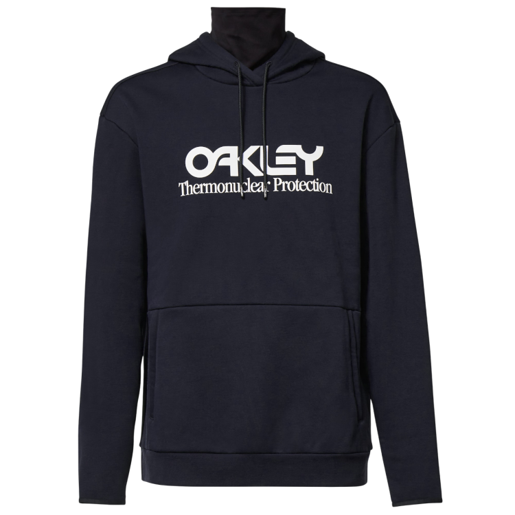 OAKLEY RIDER LONG 2.0 HOODIE BLACK/WHITE