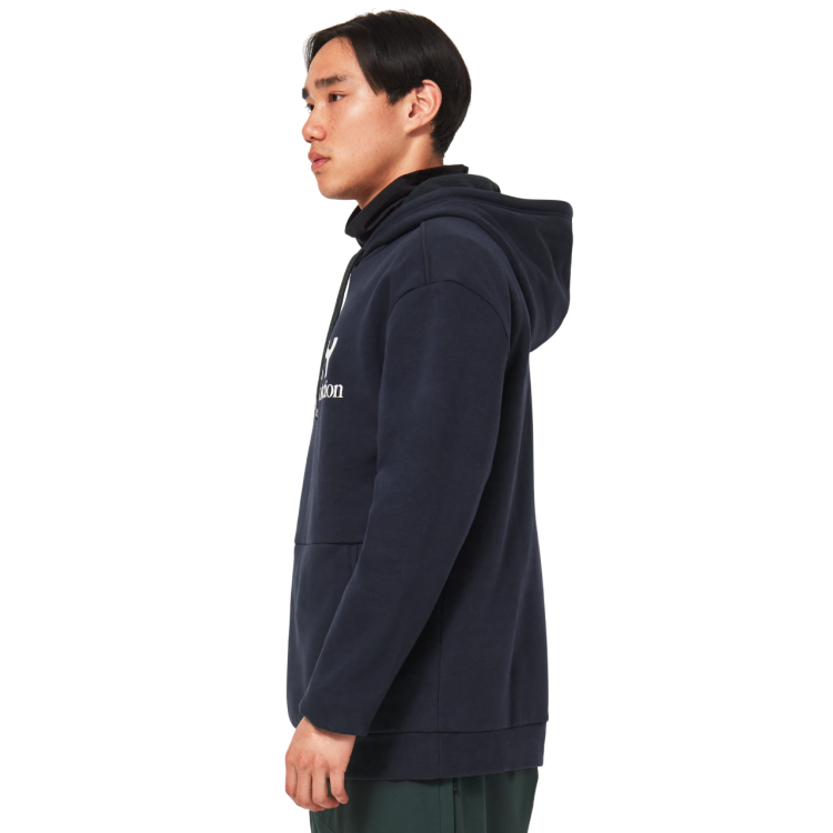 OAKLEY RIDER LONG 2.0 HOODIE BLACK/WHITE