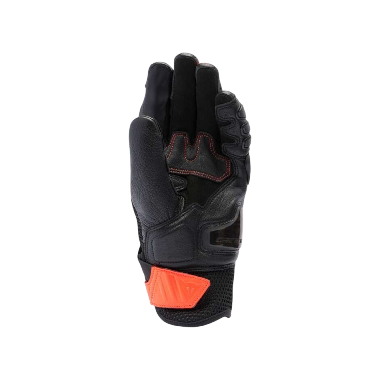 X-RIDE 2 ERGO-TEK GLOVES BLACK/RED-FLUO | DAINESE