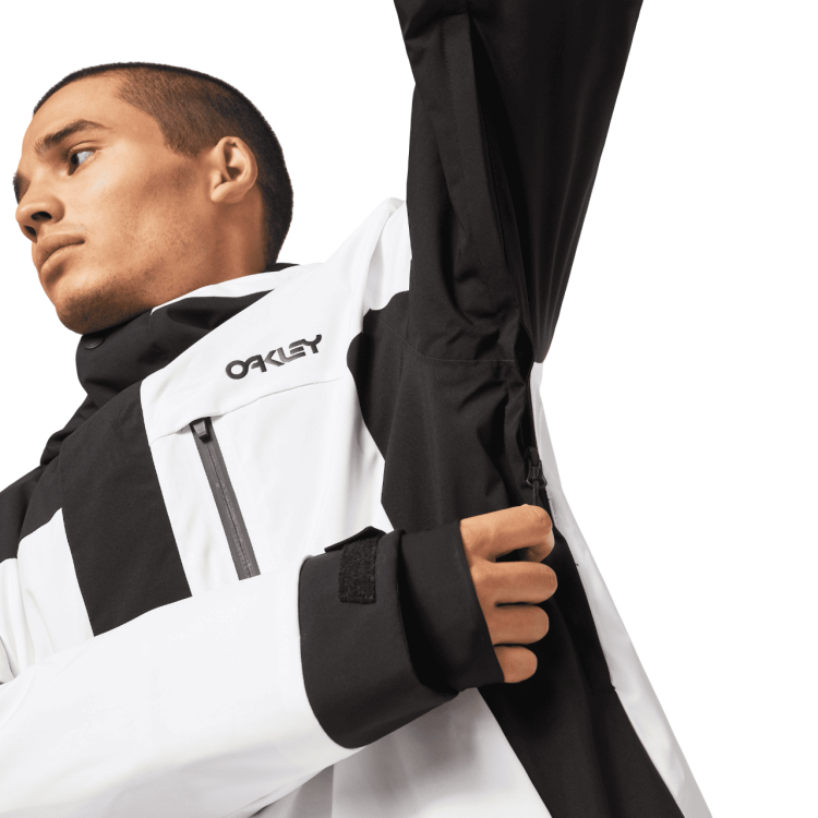 OAKLEY TNP TBT INSULATED JKT BLACK/WHITE