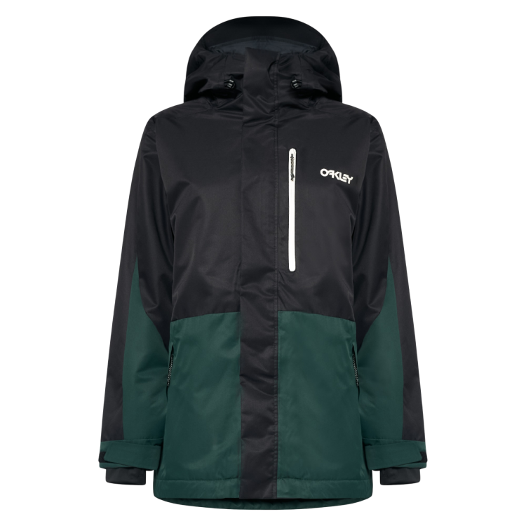OAKLEY WMNS TNP TBT INSULATED JACKET BLACK/HUNTER GREEN