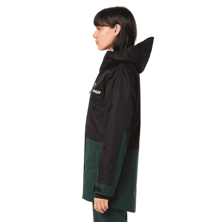 OAKLEY WMNS TNP TBT INSULATED JACKET BLACK/HUNTER GREEN