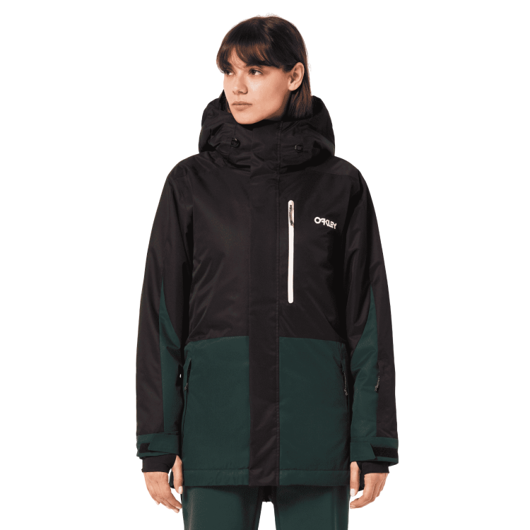 OAKLEY WMNS TNP TBT INSULATED JACKET BLACK/HUNTER GREEN
