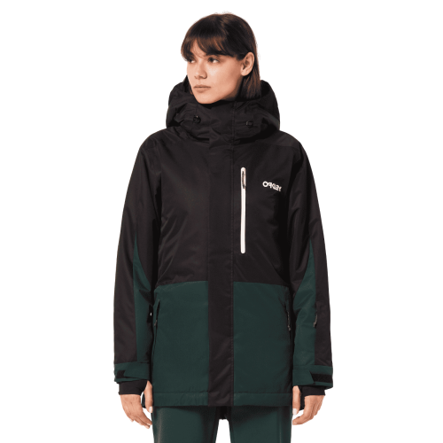 OAKLEY WMNS TNP TBT INSULATED JACKET BLACK/HUNTER GREEN