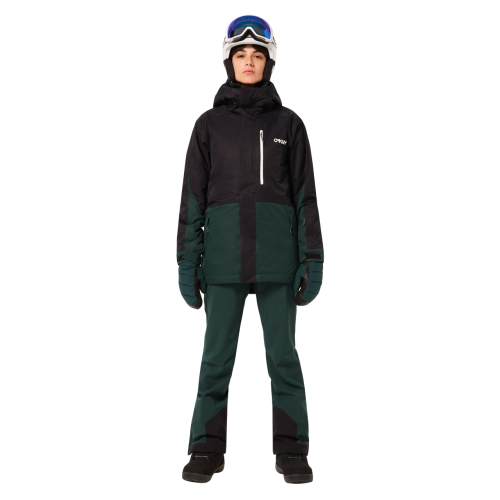 OAKLEY WMNS TNP TBT INSULATED JACKET BLACK/HUNTER GREEN
