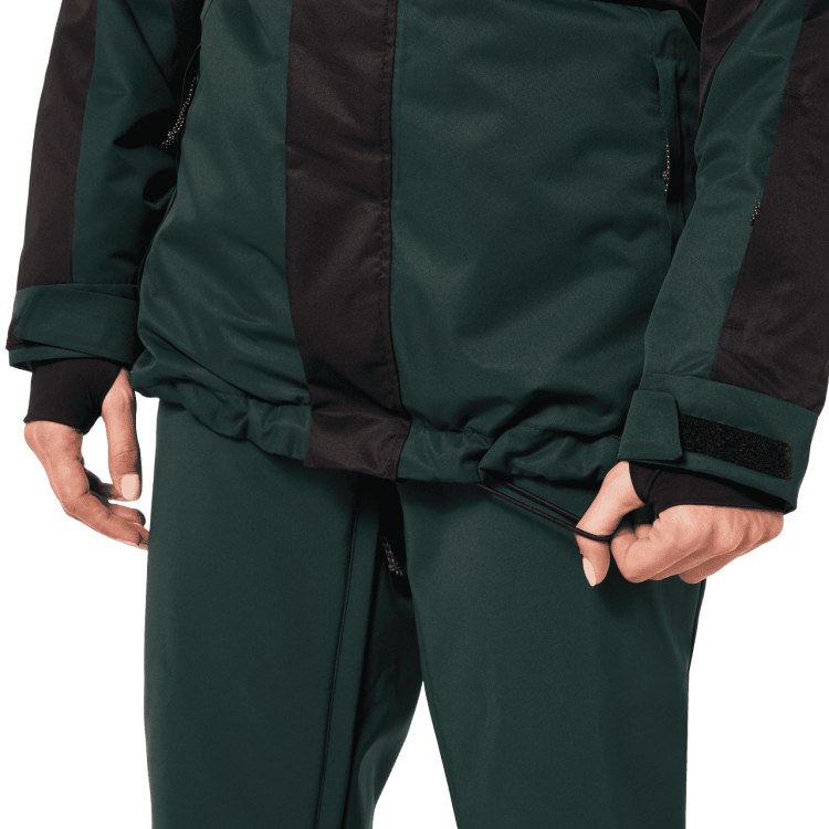 OAKLEY WMNS TNP TBT INSULATED JACKET BLACK/HUNTER GREEN