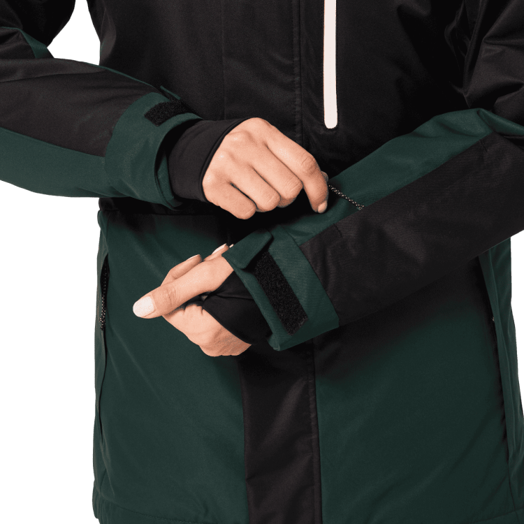OAKLEY WMNS TNP TBT INSULATED JACKET BLACK/HUNTER GREEN