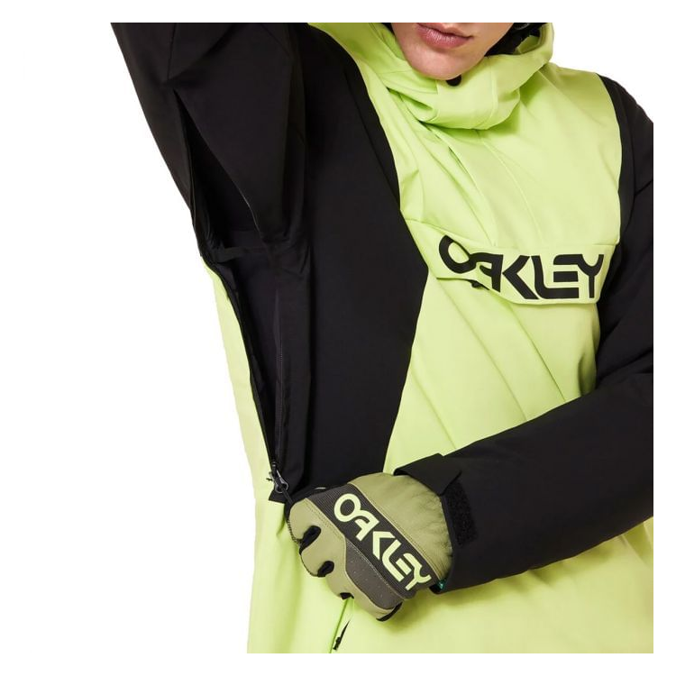OAKLEY TNP TBT INSULATED ANORAK LIGHT GREEN