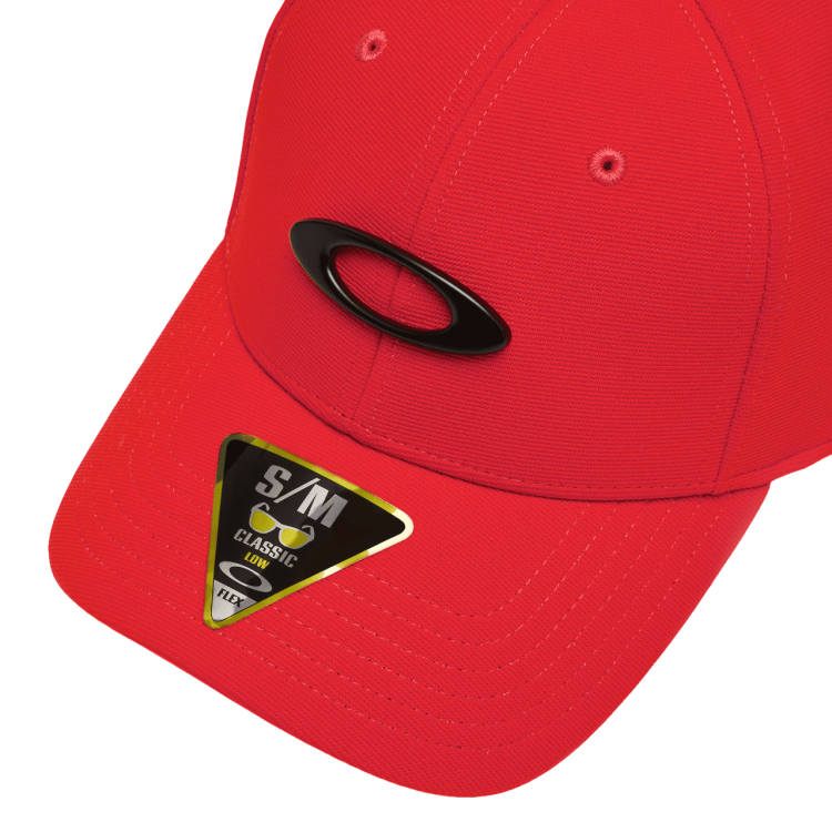 OAKLEY TINCAN CAP L/XL RED/BLACK