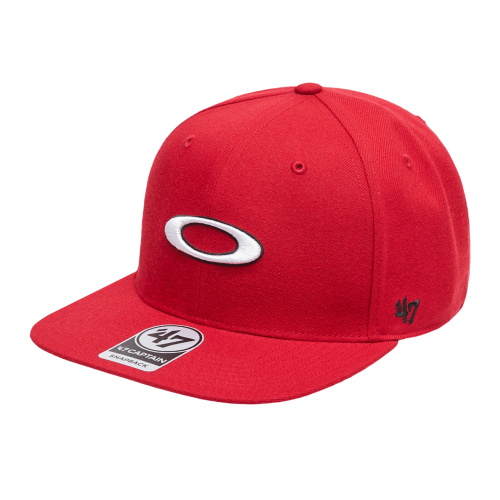 OAKLEY 47 OAKLEY B1B ELLIPSE HAT U RED LINE