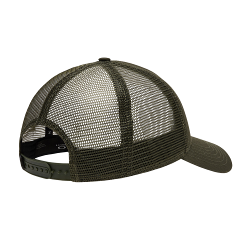 OAKLEY TRUCKER ELLIPSE HAT U NEW DARK BRUSH