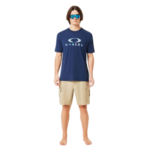 OAKLEY BARK SUN TEE ABYSS