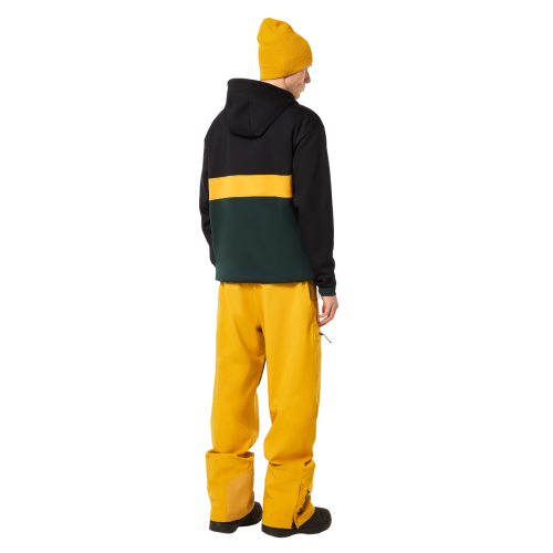 OAKLEY TNP NOSE GRAB SOFTSHELL HOODIE BLACK/HUNTER GREEN