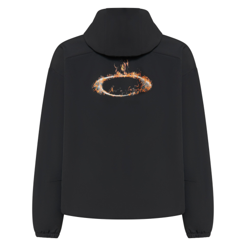 OAKLEY SOLAR RAIL SOFTSHELL HOODIE BLACKOUT